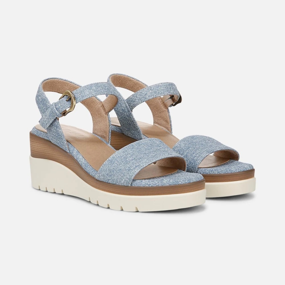 Naturalizer SOUL Graciela Wedge Sandal (Sz 10)‎